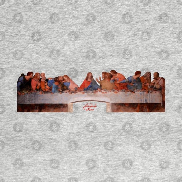 The Last Supper by Leonardo Da Vinci by ArtOfSilentium